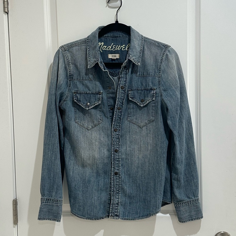 Madewell Denim Button-Up Shirt